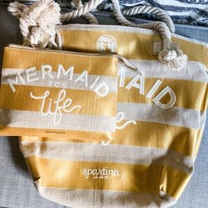 Spartina Beach Bag with Pouch